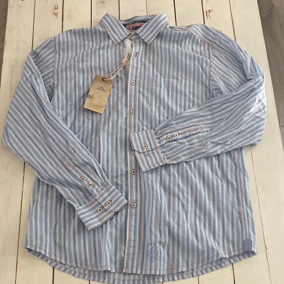 Tommy Bahama Other - NWT Tommy Bahama Blue Button Down, XL